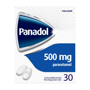 PANADOL tabletti, kalvopäällysteinen 500 mg 30 fol