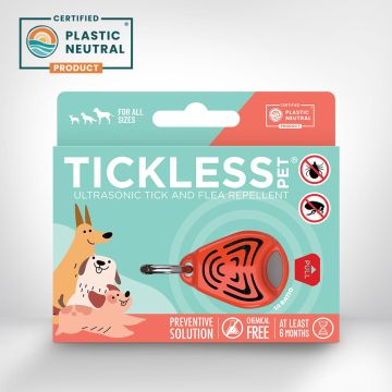 TICKLESS PET, Orange Punkkikarkoitin 1 kpl