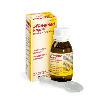FLAVAMED oraaliliuos 6 mg/ml 100 ml