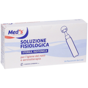 MEDS Fysiologinen suolaliuos NaCL 0,9 % 20 x 5 ml