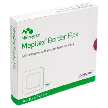 Mepilex Border Flex 10 x 10 cm 5 kpl