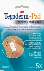 3M Tegaderm+Pad Haavakalvo tyynyllä 5 cm x 7 cm (3582P) 5 kpl