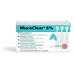 MucoClear 6 % NaCl 6 % 20 kpl