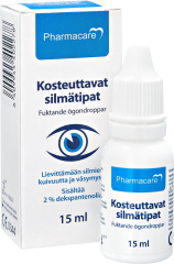 Pharmacare Silmätipat kosteuttavat 15 ml