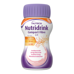 Nutridrink Compact Fibre mansikka 4x125 ml