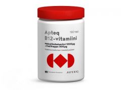 Apteq B12 metyylikobalamiini 1000 µg 100 tabl
