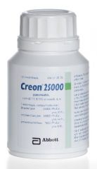 CREON 25 000 enterokaps, kova 100 kpl
