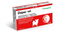 DOLPAC VET TABLETIT PIENILLE KOIRILLE 40,06/9,99/10 mg tabl (1-6 kg)10 fol