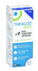 Thealoz Duo silmätippa, säilytysaineeton 5 ml