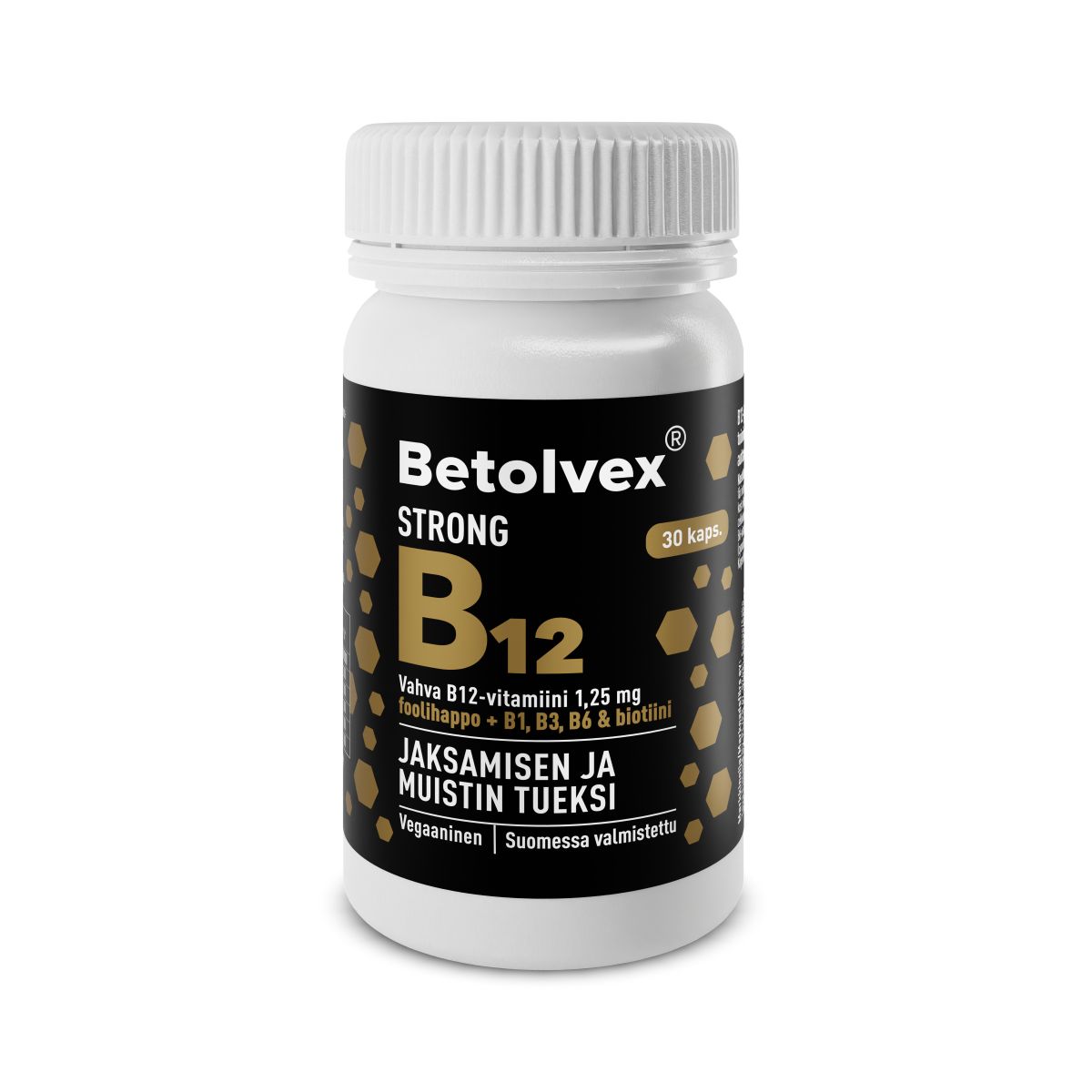 Betolvex Strong 1,25 mg B12-vitamiini 30 kaps - Oulun 2. Rotuaarin apteekki