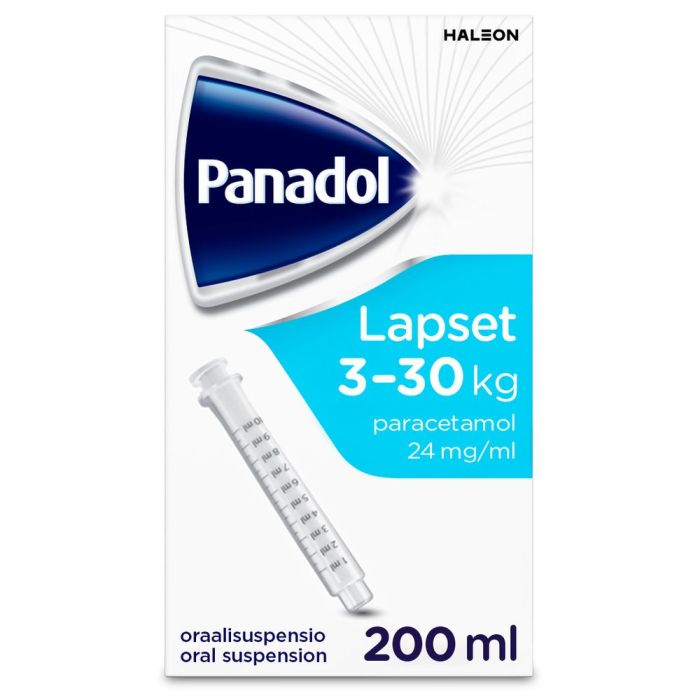 Panadol lapset 3-30 kg - Rotuaarin verkkoapteekki
                            