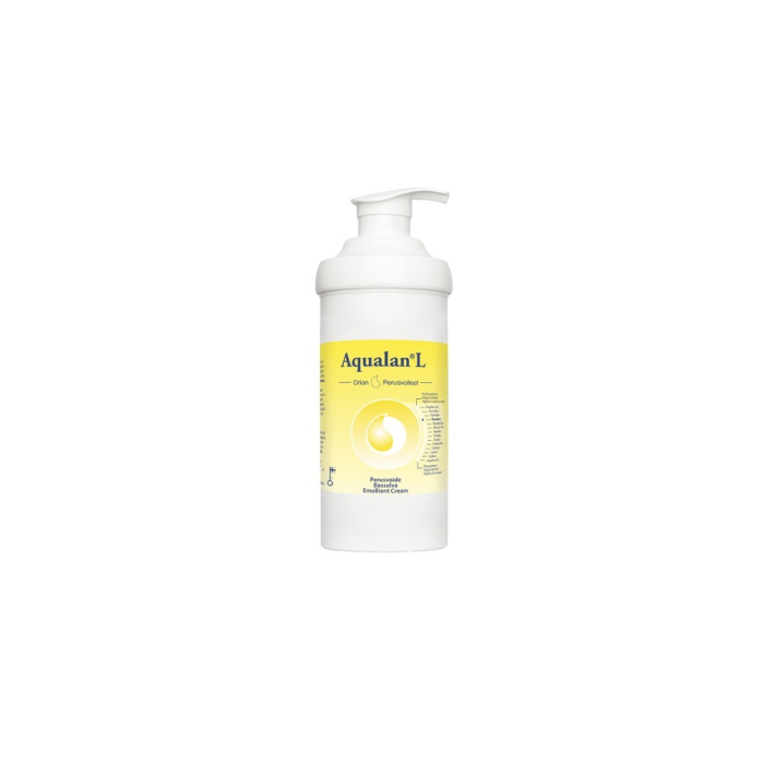 Aqualan L kevyt perusvoide 500 g pumppupullo - Rotuaarin verkkoapteekki                           