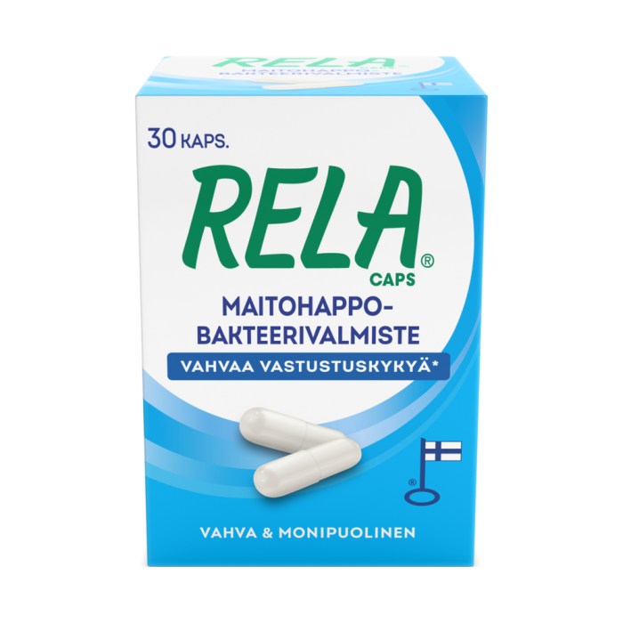       Rela caps 30 kaps. - vahvaa vastustuskykyä - Rotuaarin verkkoapteekki                      