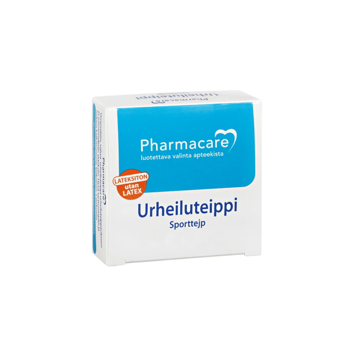 Pharmacare urheiluteippi 3,8cmx10m - Rotuaarin apteekki                            