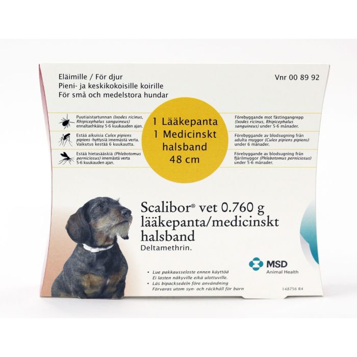 Scalibor vet Lääkepanta 0,76 g  1 kpl - Rotuaarin verkkoapteekki                            